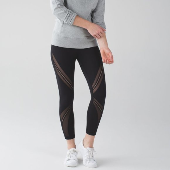 lululemon athletica High Times Pant Metta Full-On Luxtreme 7/8 length BLACK 6 - Picture 1 of 10